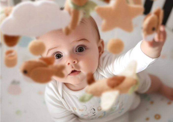 Neno Pico – carusel pentru pătuț cu suport de prindere [5]