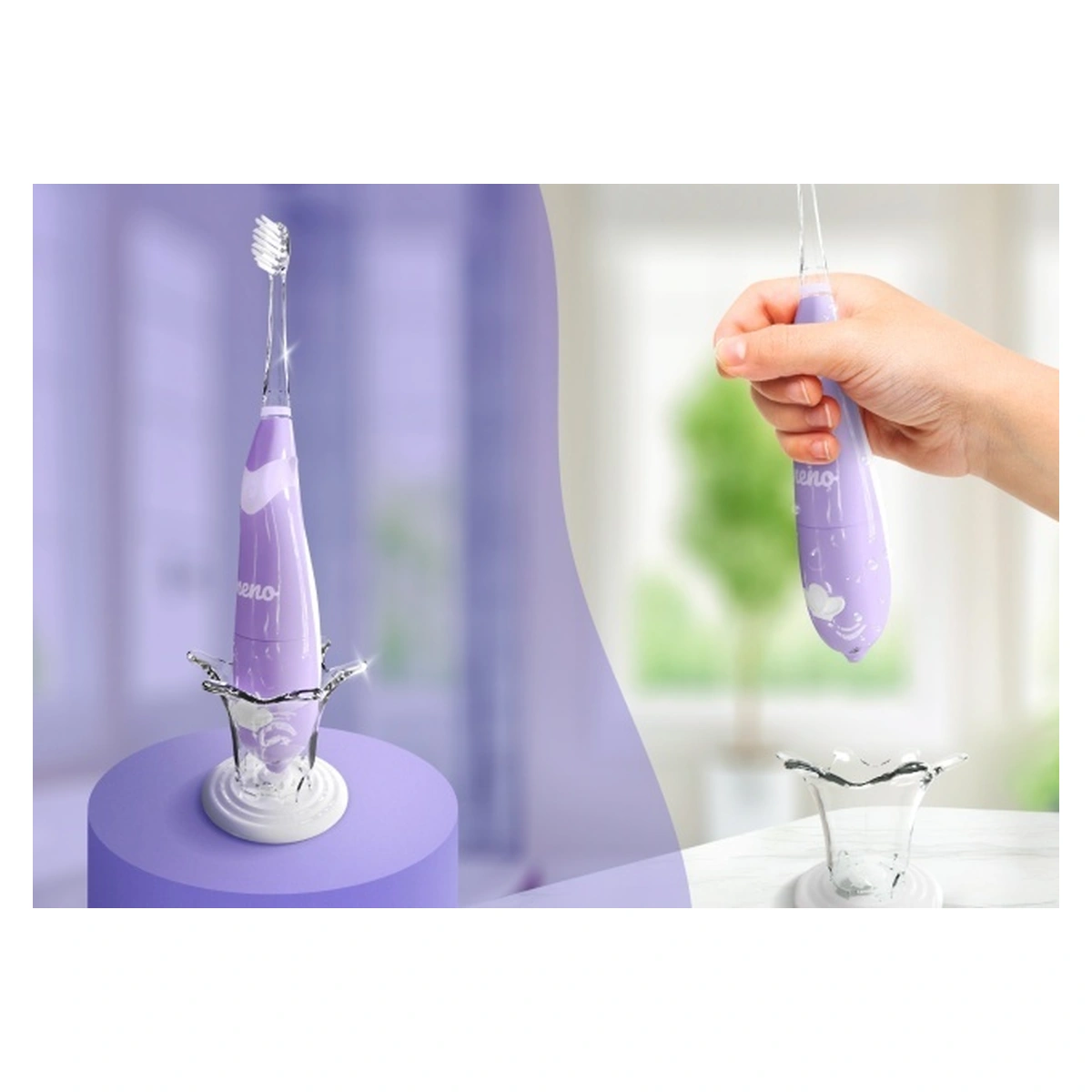 Neno Tutti Violet - periuță de dinți electrică (3-6 ani) [11]