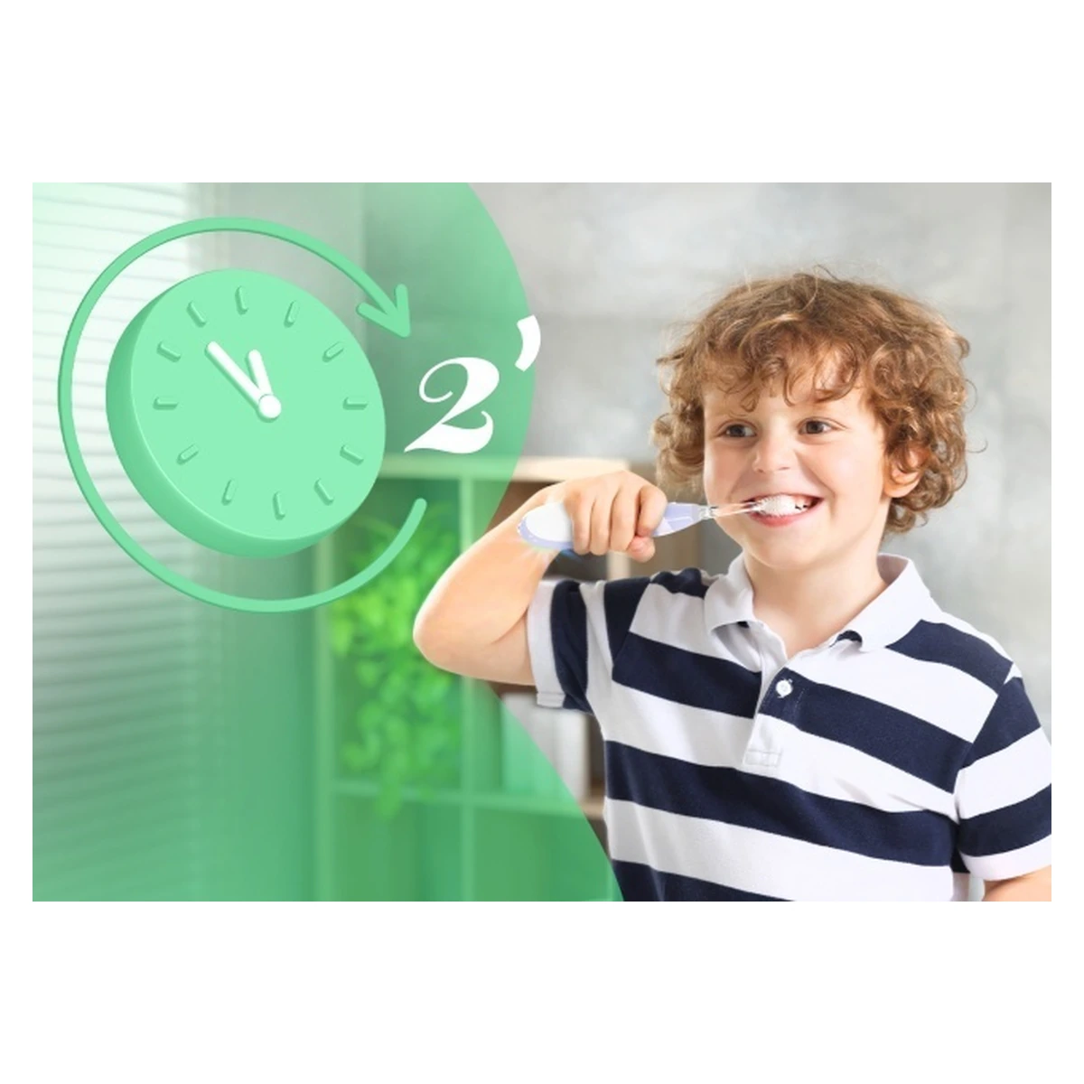 Neno Tutti Violet - periuță de dinți electrică (3-6 ani) [12]