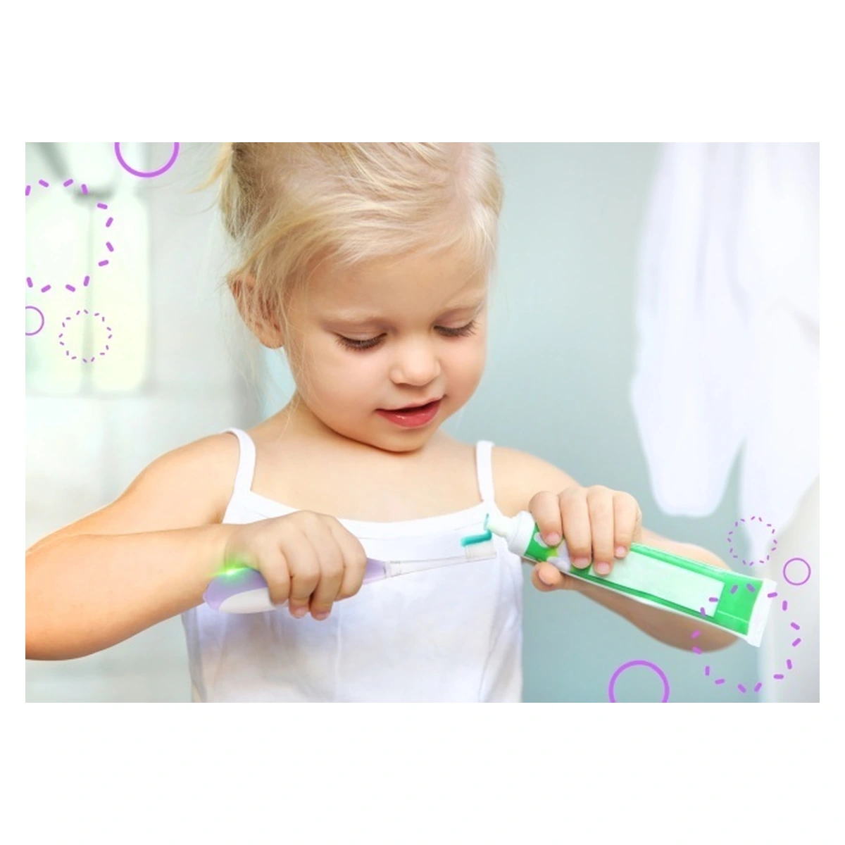 Neno Tutti Violet - periuță de dinți electrică (3-6 ani) [2]