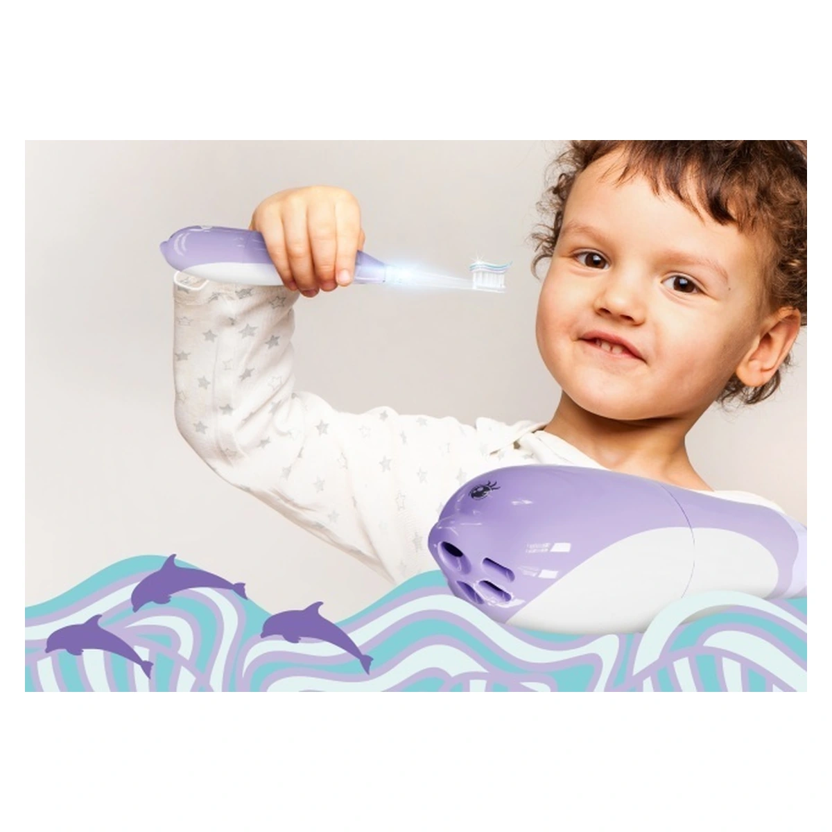 Neno Tutti Violet - periuță de dinți electrică (3-6 ani) [10]