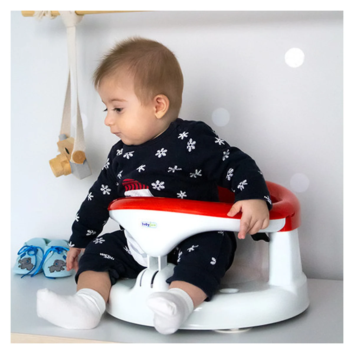 Noul Scaun de baie bebelusi Bath and Feeding BabyJem, Indigo [3]