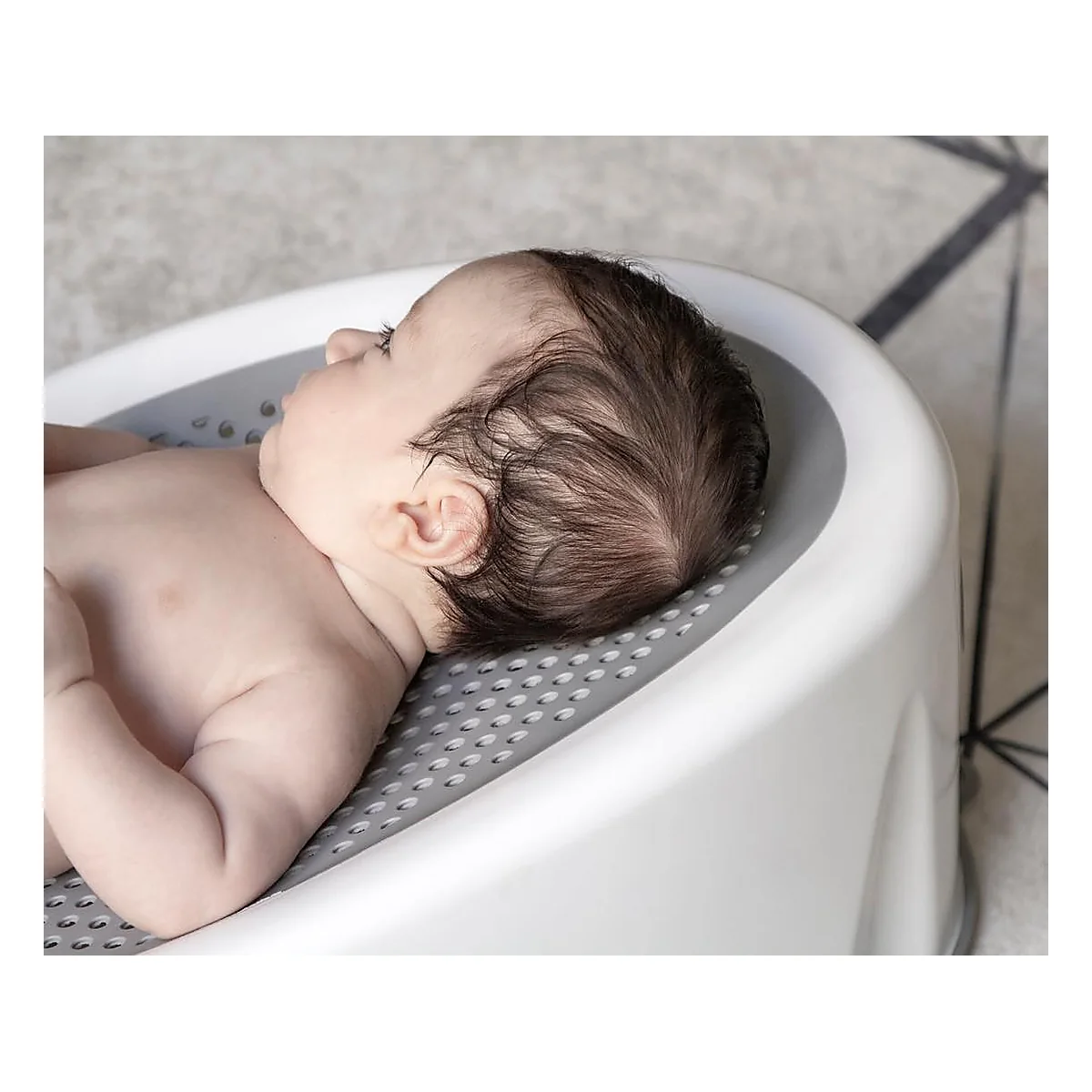 Noul suport pentru baie Soft Basic Alb BabyJem [2]