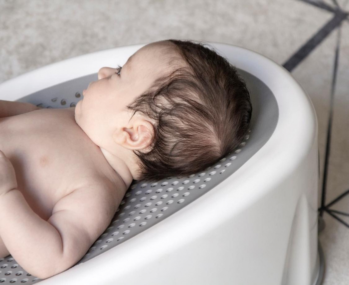Noul suport pentru baie Soft Basic Alb BabyJem [2]