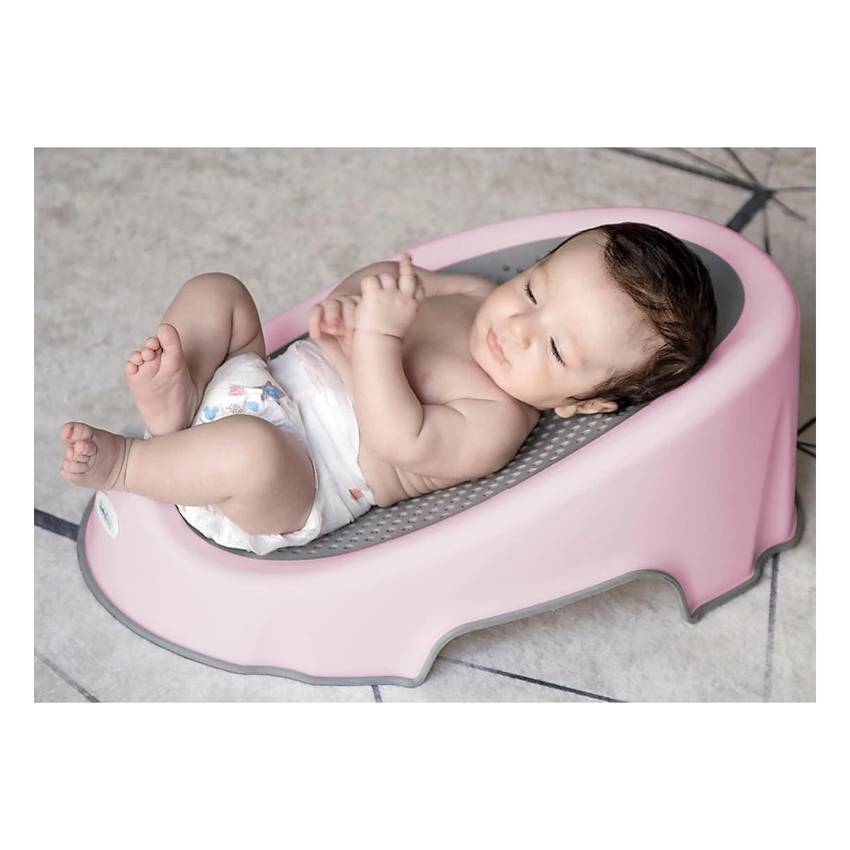 Noul suport pentru baie Soft Basic BabyJem (Culoare: Roz) 0 luni [2]