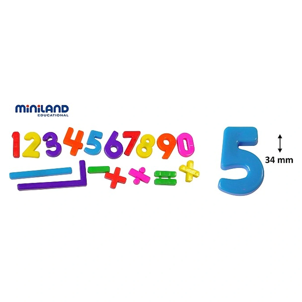 Numere magnetice Miniland 162 buc [2]