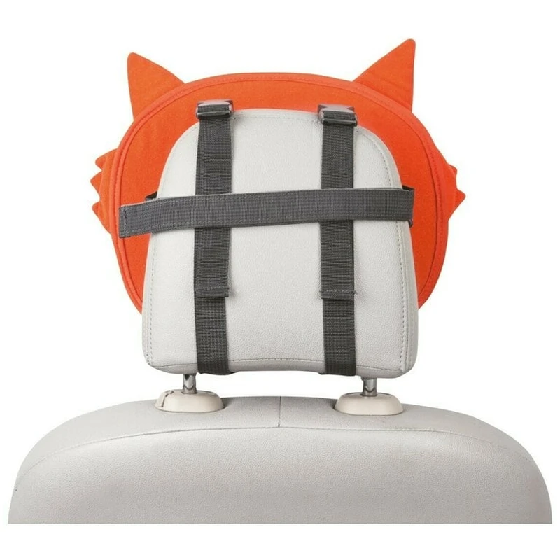 Oglinda auto pentru supraveghere bebelusi, Fox, Orange [3]