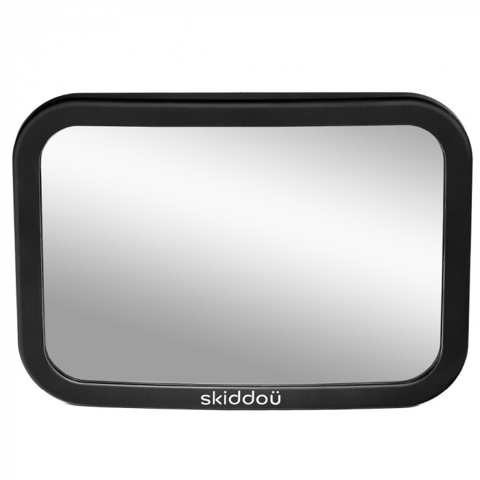 Oglinda auto retrovizoare Skiddou Basp pentru supraveghere copii, reglare 360 grade, 26x19 cm [3]