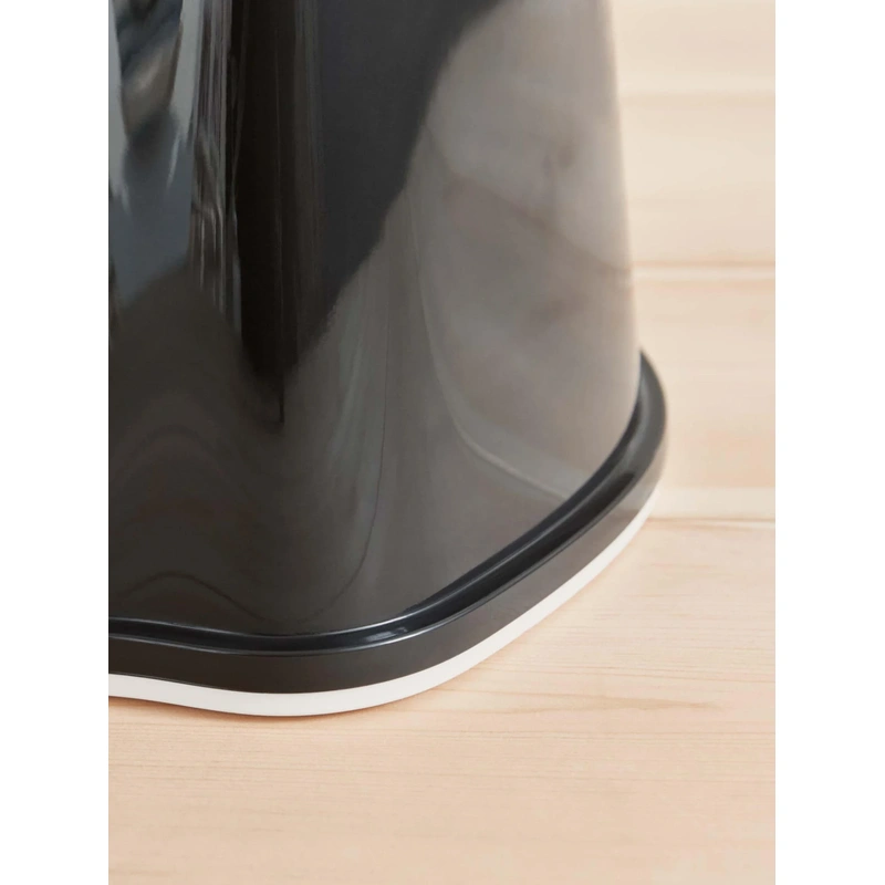 Olita cu protectie spate Potty Chair Black/White [10]