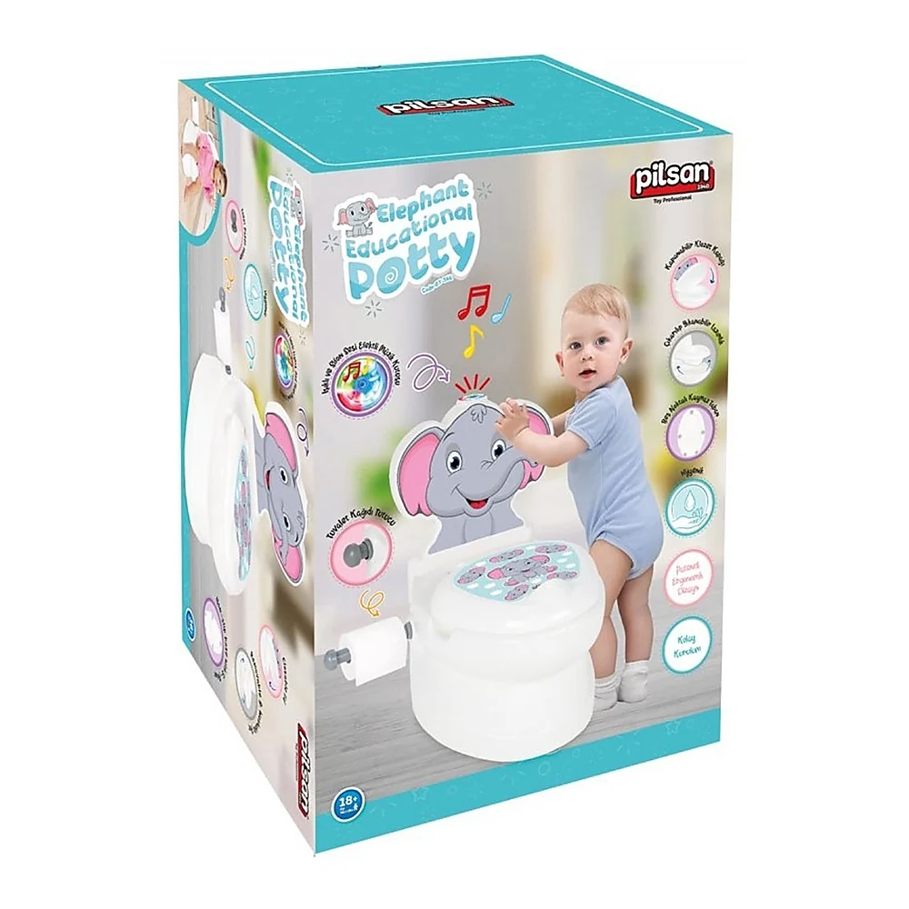 Olita educativa Pilsan Elefant cu sunet si capac [3]