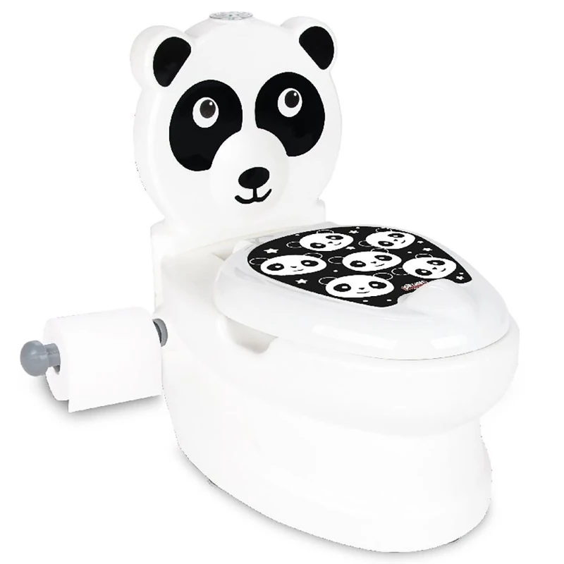Olita educativa Panda cu sunet, capac si suport hartie [1]