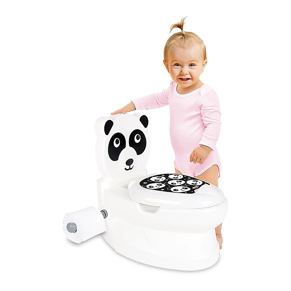 Olita educativa Panda cu sunet, capac si suport hartie [3]