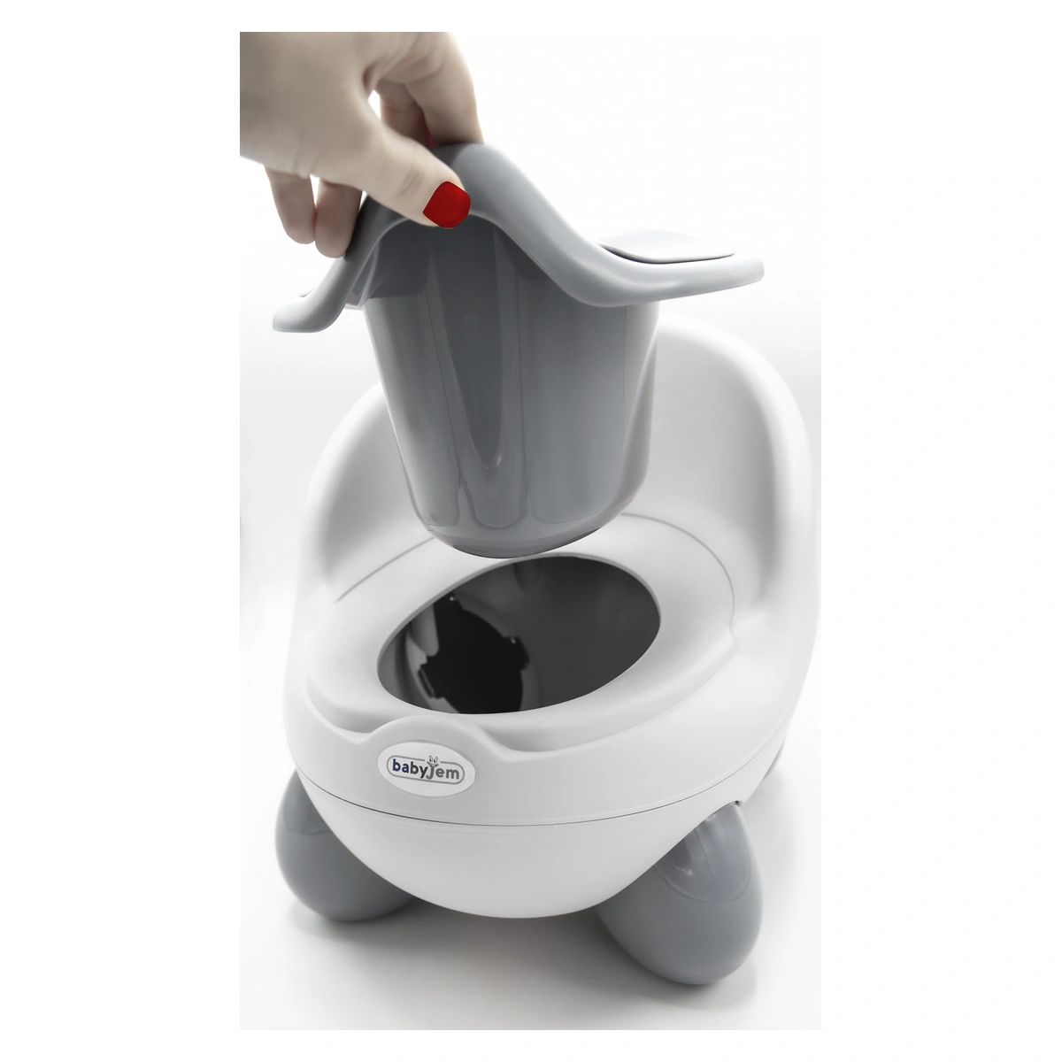 Olita pentru copii Alb/Gri BabyJem Tonton [2]