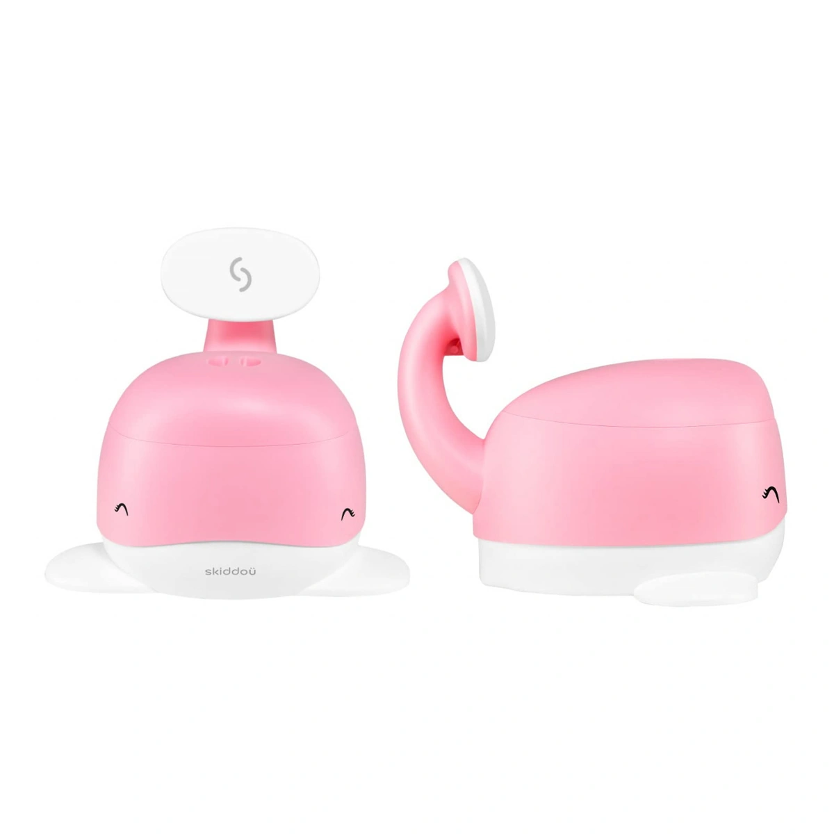 Olita pentru copii, Pottili, Skiddou, balenuta, cu capac, Keep pink, Roz [4]