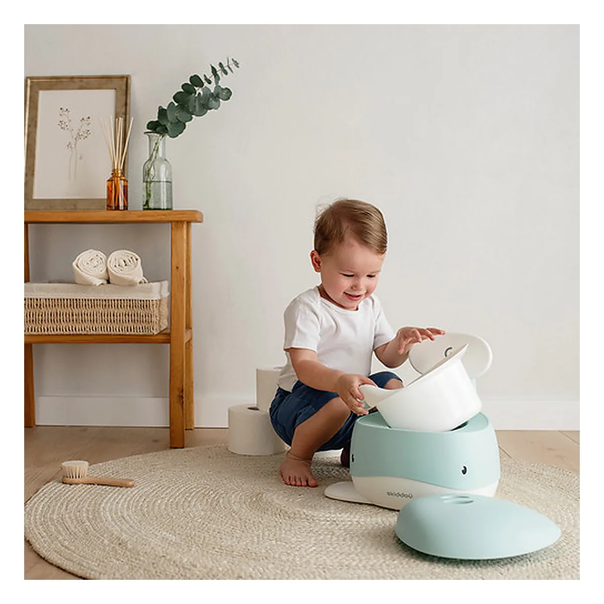 Olita , Pottili, Skiddou, balenuta, cu capac, Sky high, Bleu 36 luni [7]