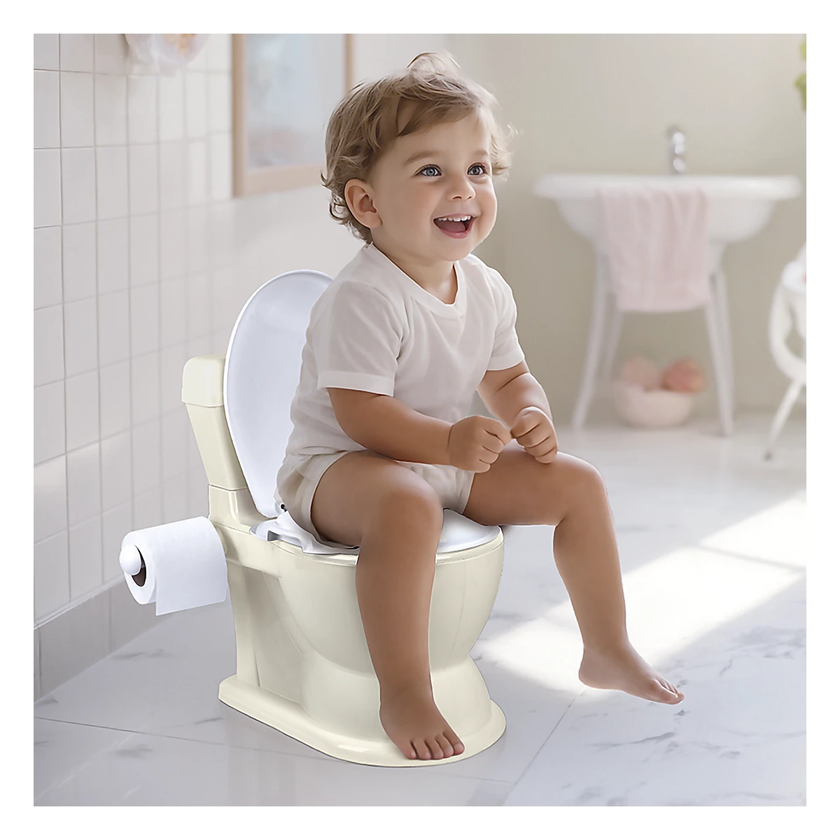 Olita XL educationala multifunctionala 2 in 1 - Bej, Dolu Nuve 18 luni+ [2]