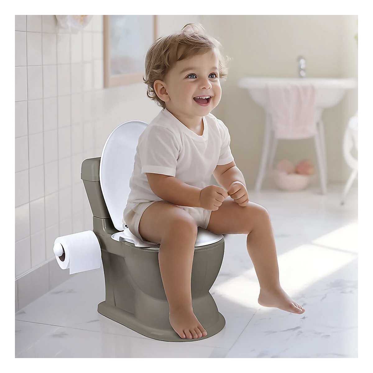 Olita XL educationala multifunctionala 2 in 1 - Gri mat, Dolu Nuve 18 luni+ [2]