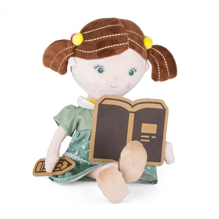 Papusa, Petite&Mars, Hannah, Din plus, 35 cm, 0 luni+, Multicolor [9]
