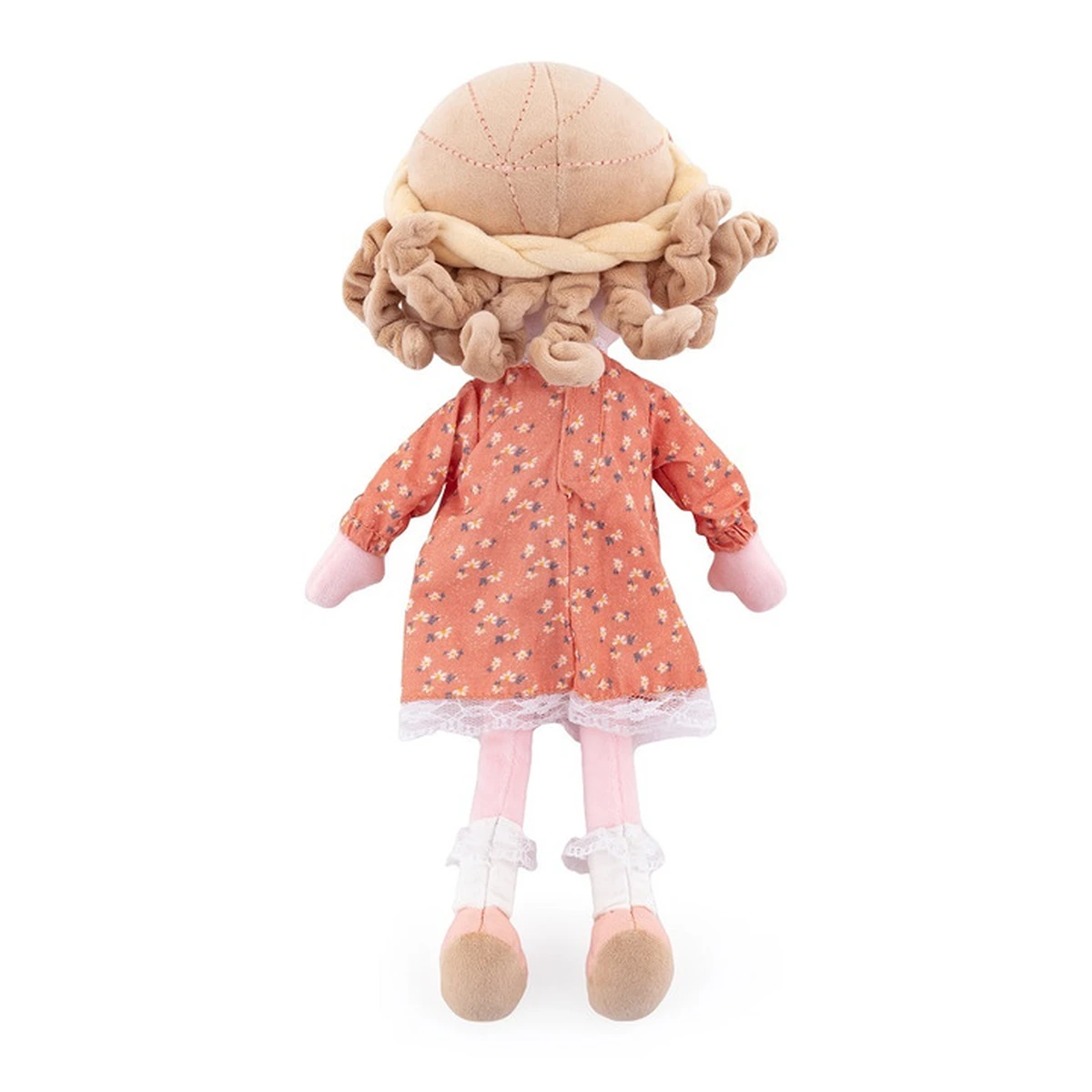 Papusa, Petite&Mars, Sophie 14 x 34 cm, 0 luni+, Ambalaj cu mini puzzle din carton, 35 cm, Roz [6]