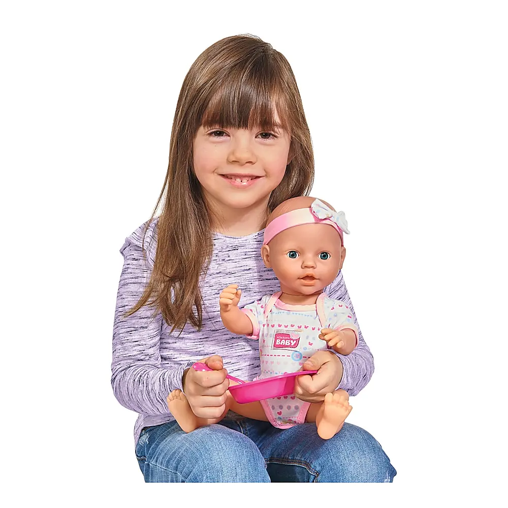 Papusa Simba New Born Baby 38 cm Bebe cu olita si accesorii [6]