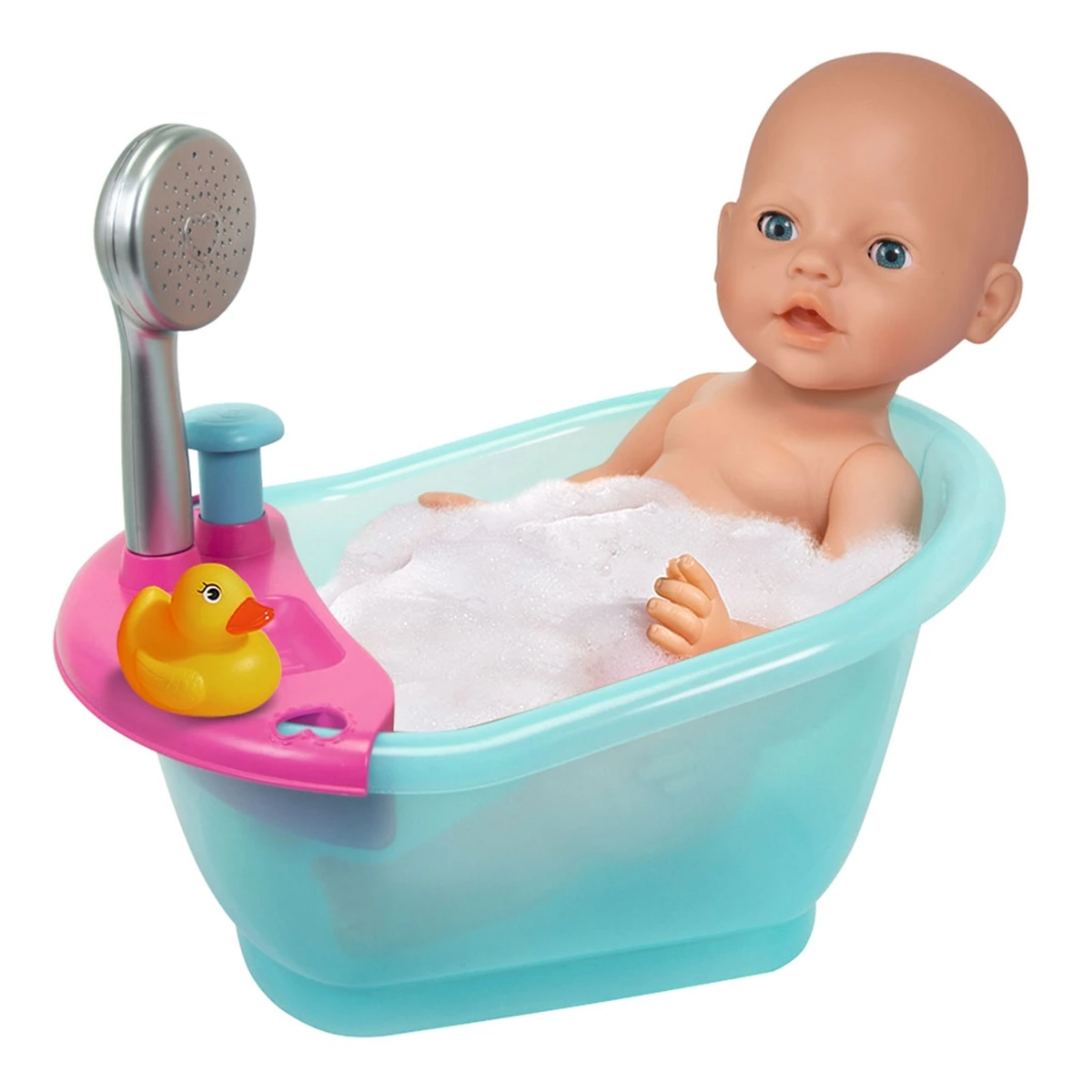 Papusa Simba New Born Baby 38 cm Bebe cu olita si accesorii [5]