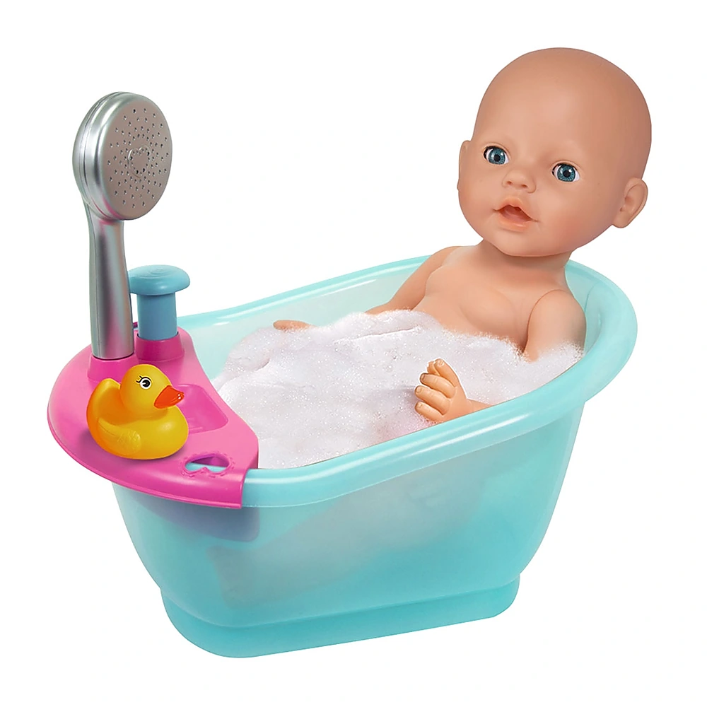 Papusa Simba New Born Baby 38 cm Bebe cu olita si accesorii [5]