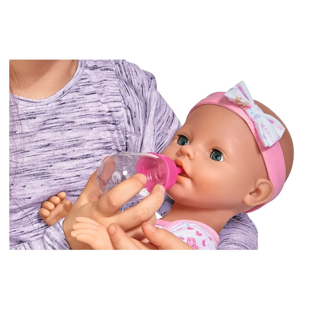 Papusa Simba New Born Baby 38 cm Bebe cu olita si accesorii [7]