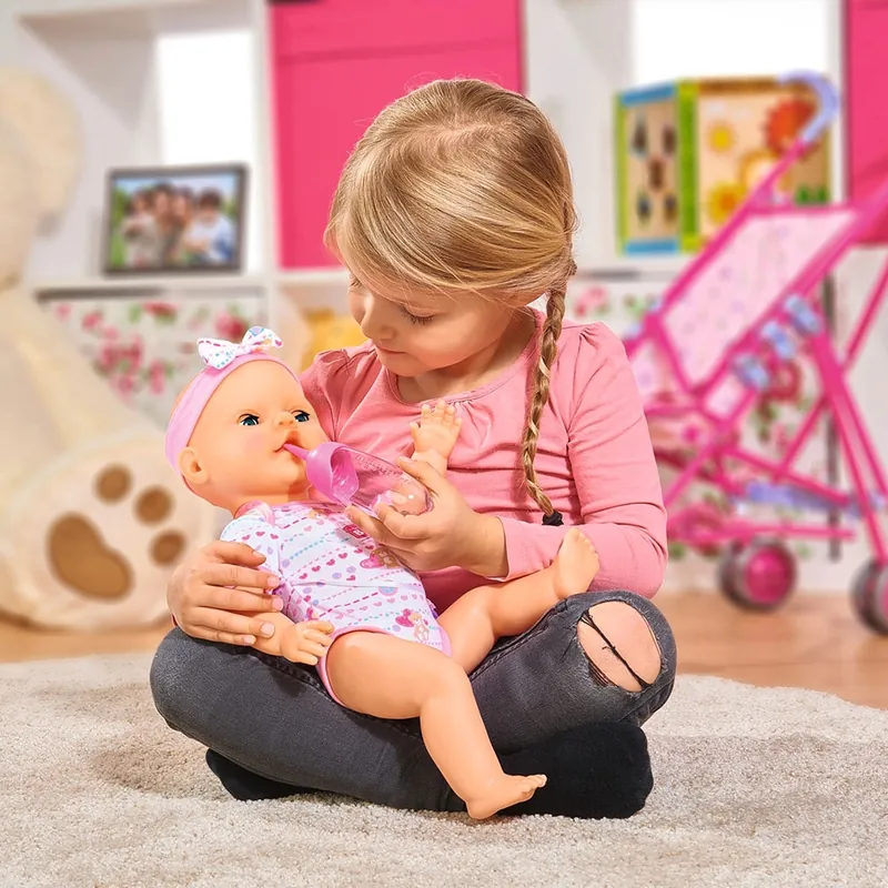 Papusa Simba New Born Baby, Baby Doll 43 cm cu accesorii [5]