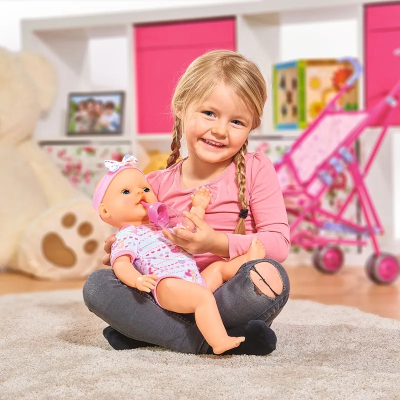 Papusa Simba New Born Baby, Baby Doll 43 cm cu accesorii [4]