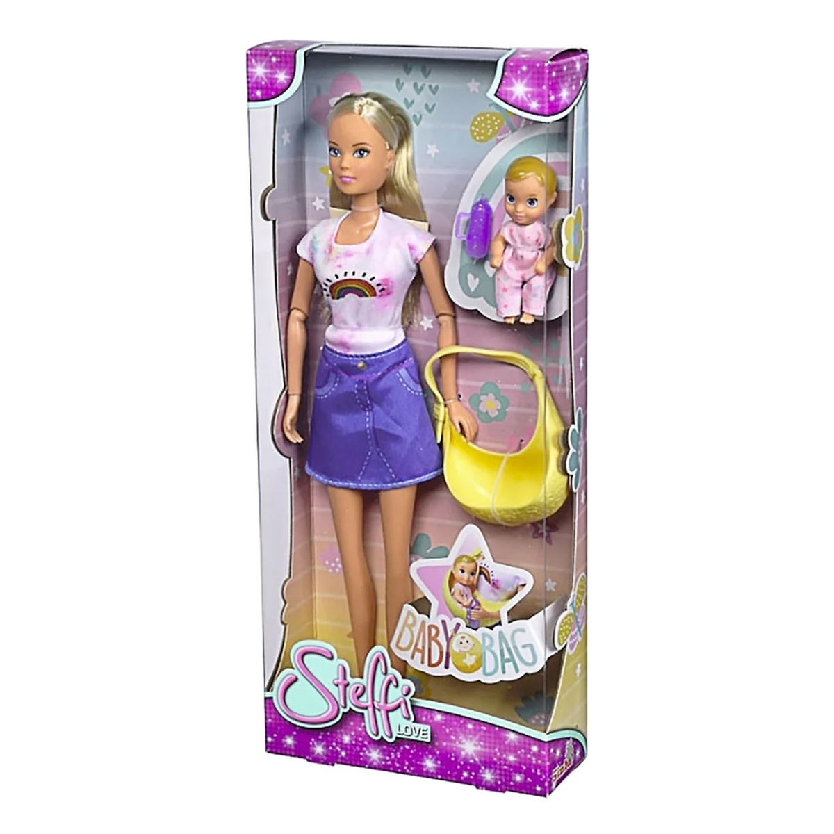 Papusa Simba Steffi Love Baby Bag 29 cm cu accesorii [5]