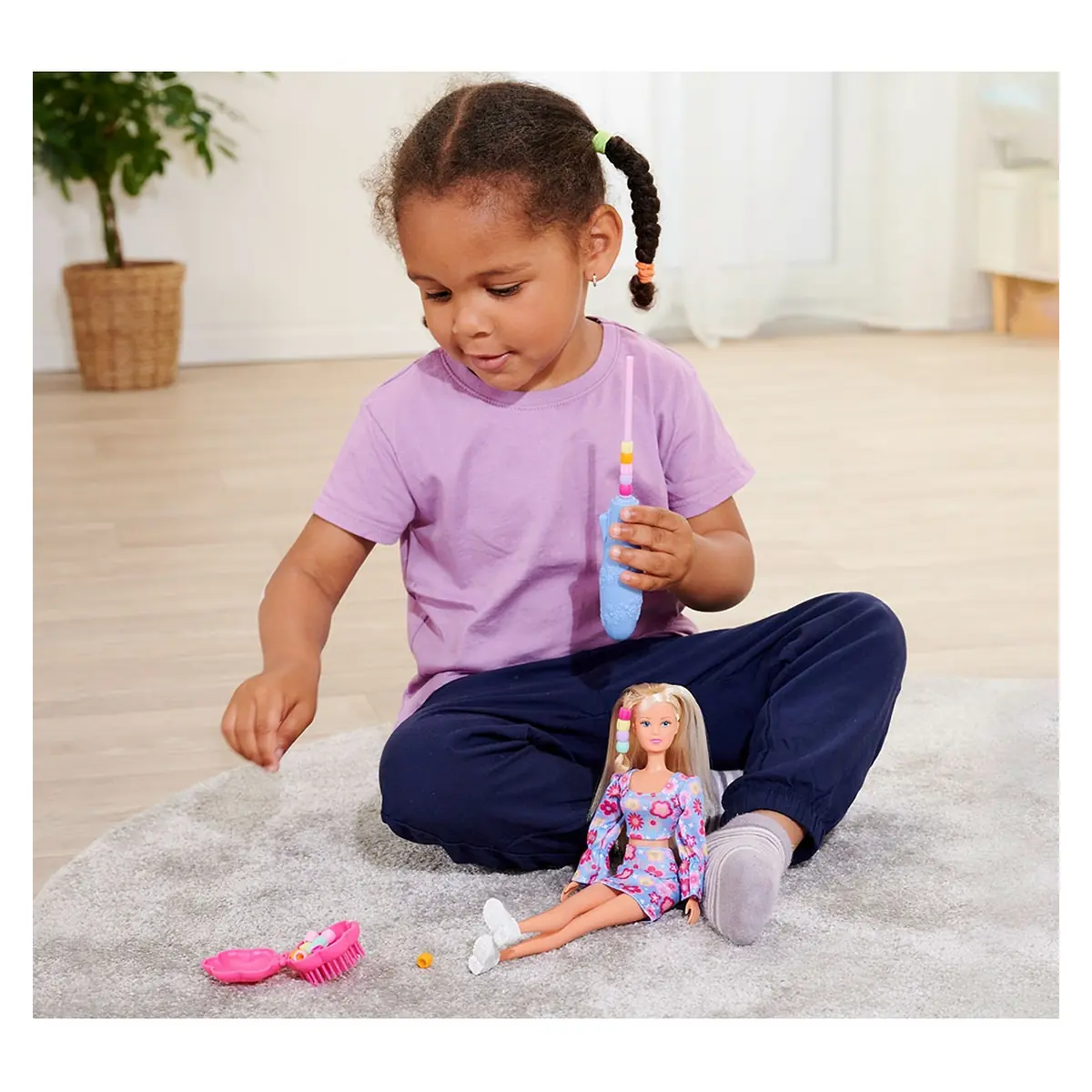 Papusa Simba Steffi Love Hair Beads 29 cm cu accesorii [9]