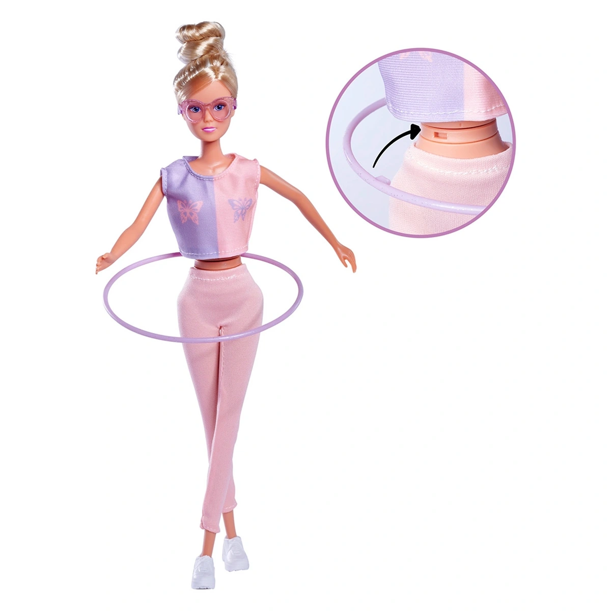 Papusa Simba Steffi Love Hula Hoop 29 cm cu accesorii [2]