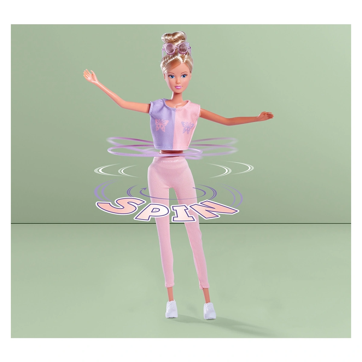 Papusa Simba Steffi Love Hula Hoop 29 cm cu accesorii [4]