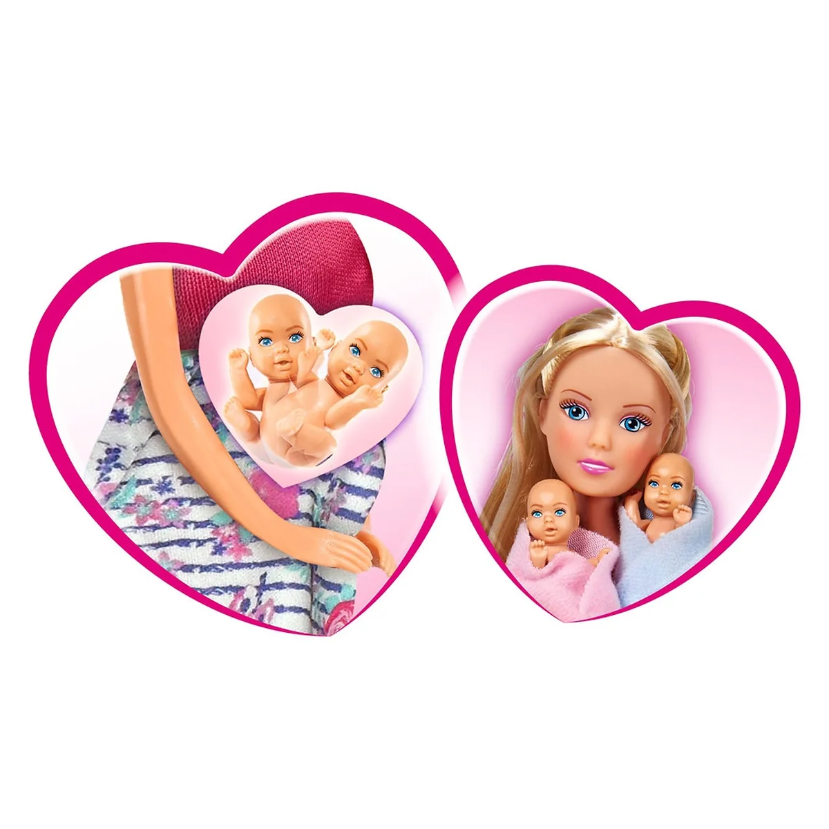 Papusa Simba Steffi Love Welcome Twins [6]