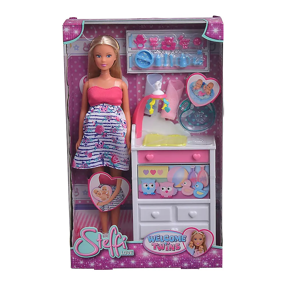 Papusa Simba Steffi Love Welcome Twins [7]