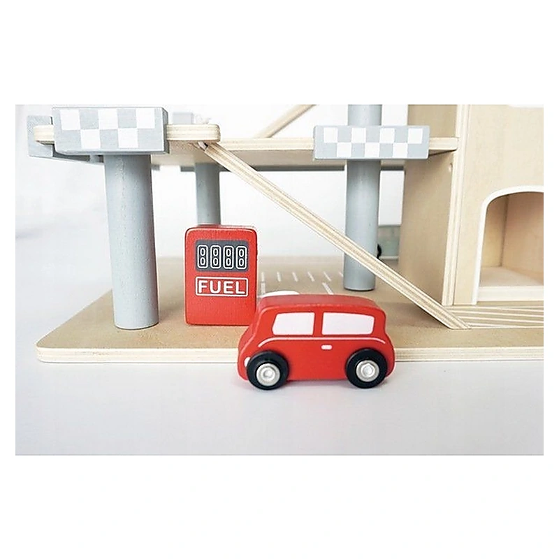 Parcare cu etaje si lift - lemn [5]