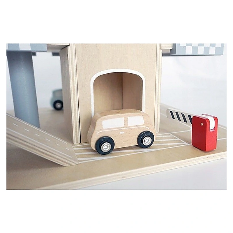 Parcare cu etaje si lift - lemn [4]