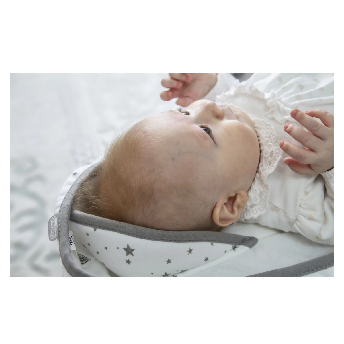 Paturica cu sistem multifunctional BabyJem Carrier Alb pentru transport bebelusi [10]