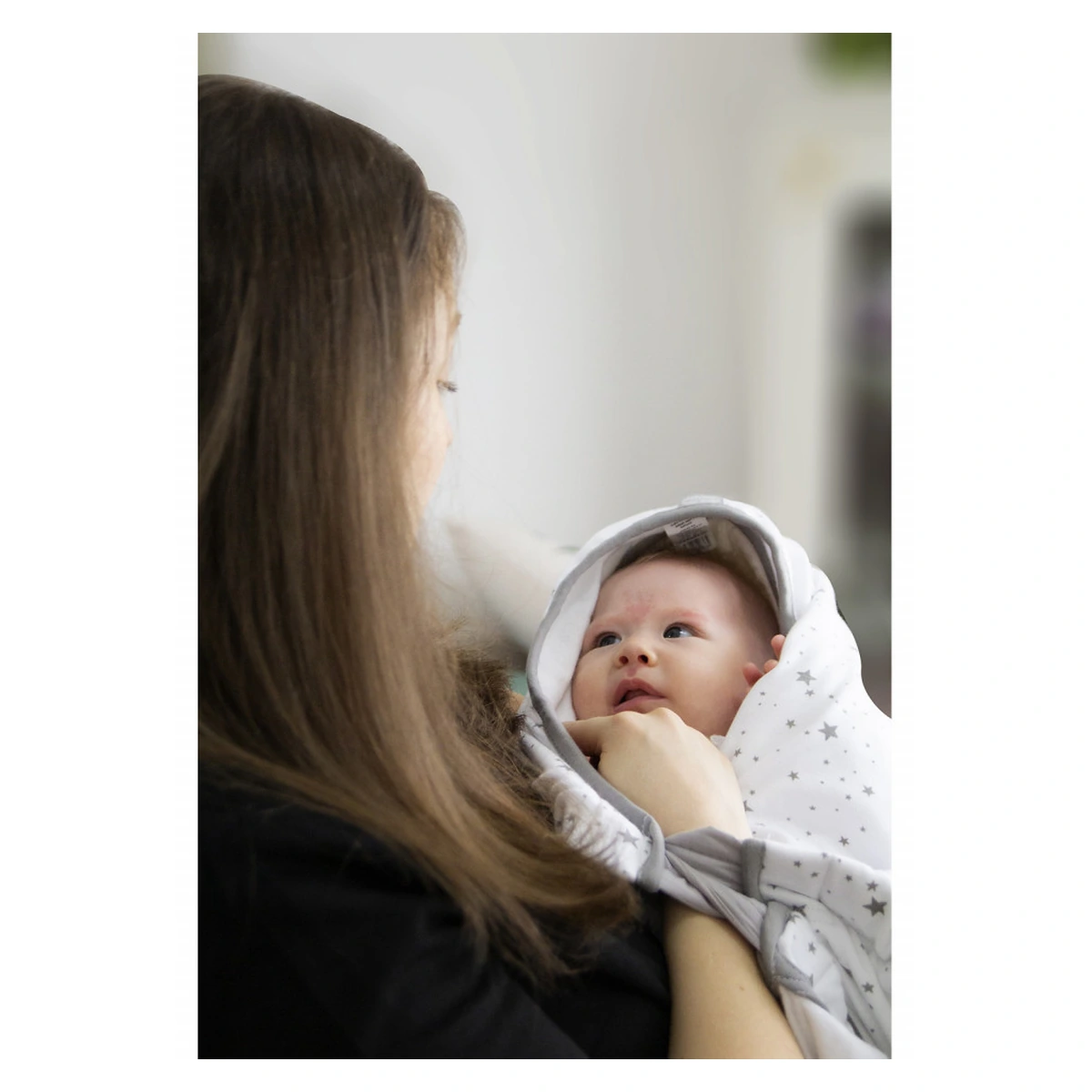 Paturica cu sistem multifunctional BabyJem Carrier Alb pentru transport bebelusi [7]