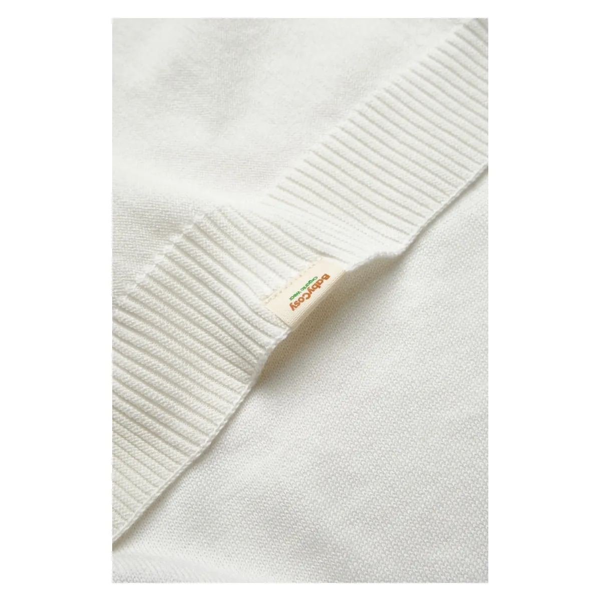 Paturica cu ursulet pentru nou nascut, 100% bumbac organic, TeddyBear, BabyCosy, Ecru [5]