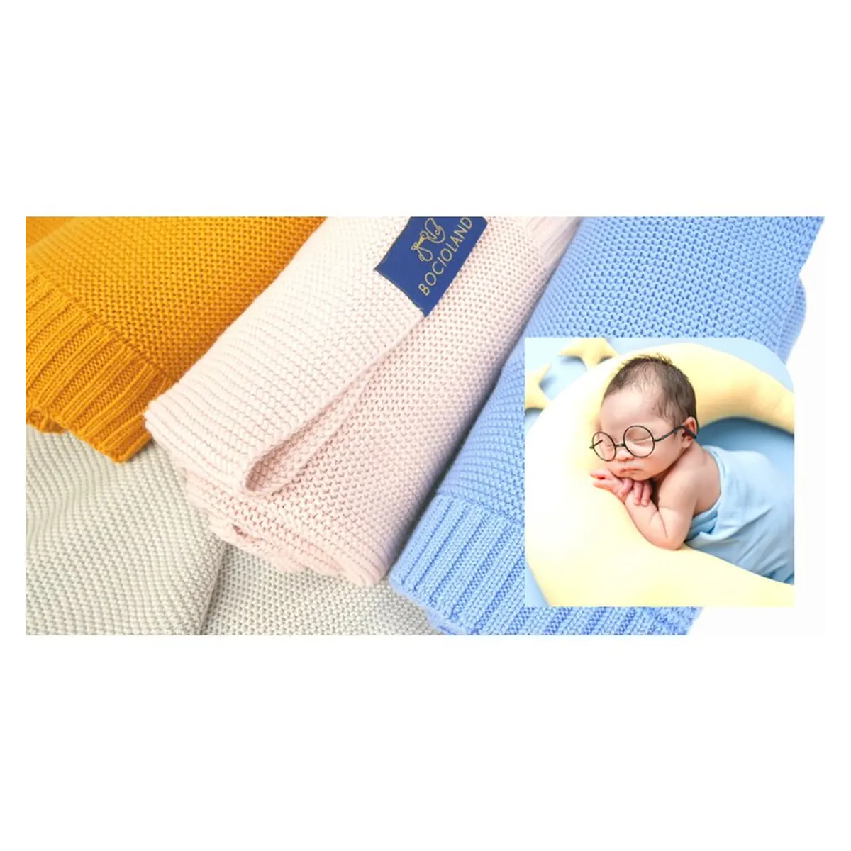 Paturica pentru copii, Bocioland, Paris, Moale, Din bambus si bumbac, 80 x 100 cm, Pink [3]