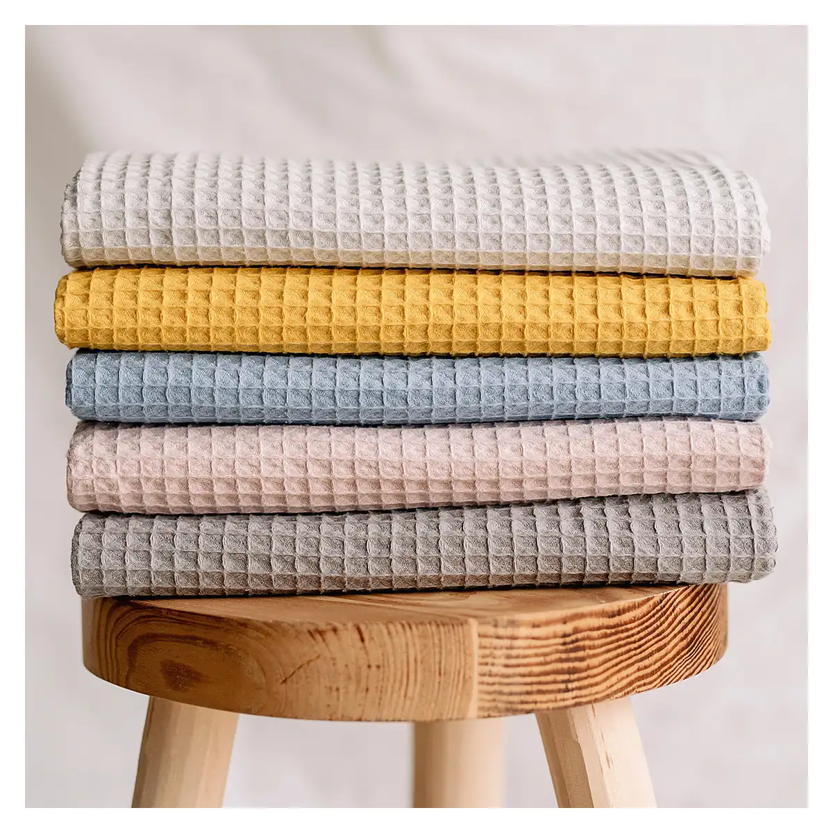 Paturica si prosop 2 in 1 nou nascut Skiddou Teppi, 100% bumbac, Gri inchis, 75x100cm [2]