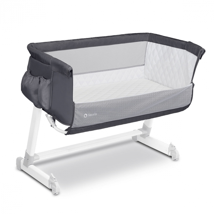 Patut co-sleeper Theo 2 in 1, Dark Grey [19]