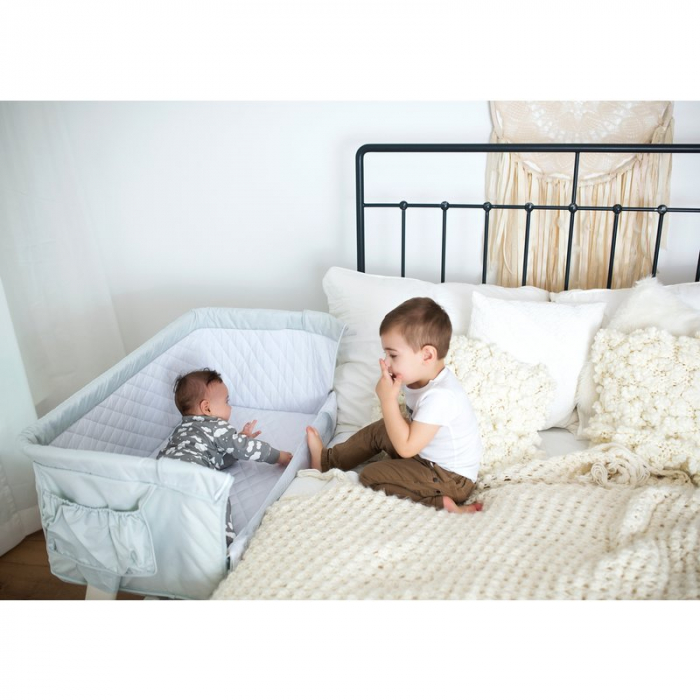 Patut co-sleeper Theo 2 in 1, Dark Grey [5]
