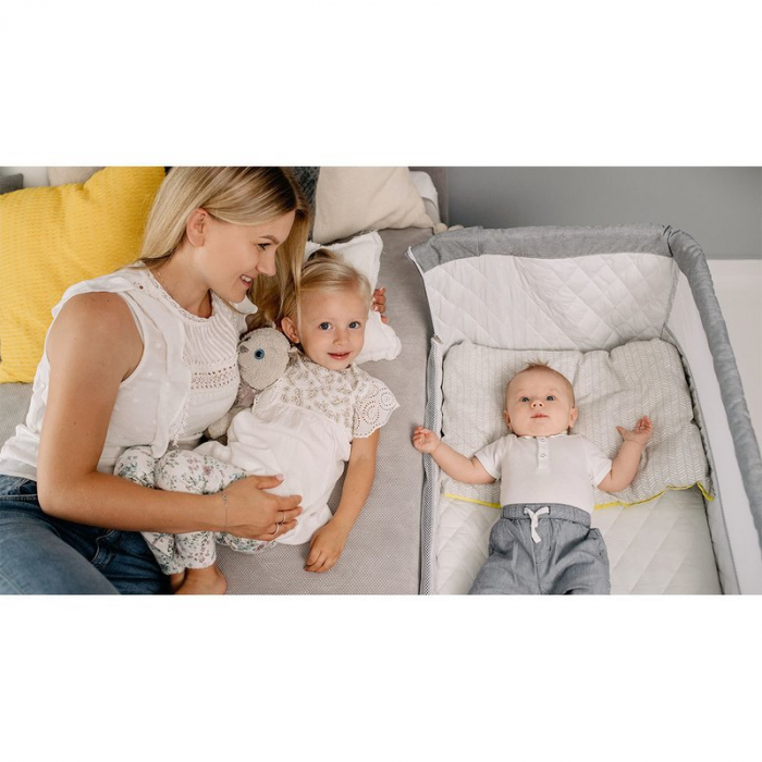 Patut co-sleeper Theo 2 in 1, Dark Grey [30]