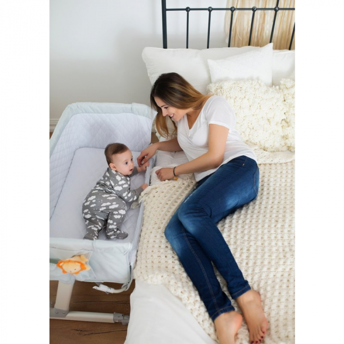 Patut co-sleeper Theo 2 in 1, Dark Grey [29]