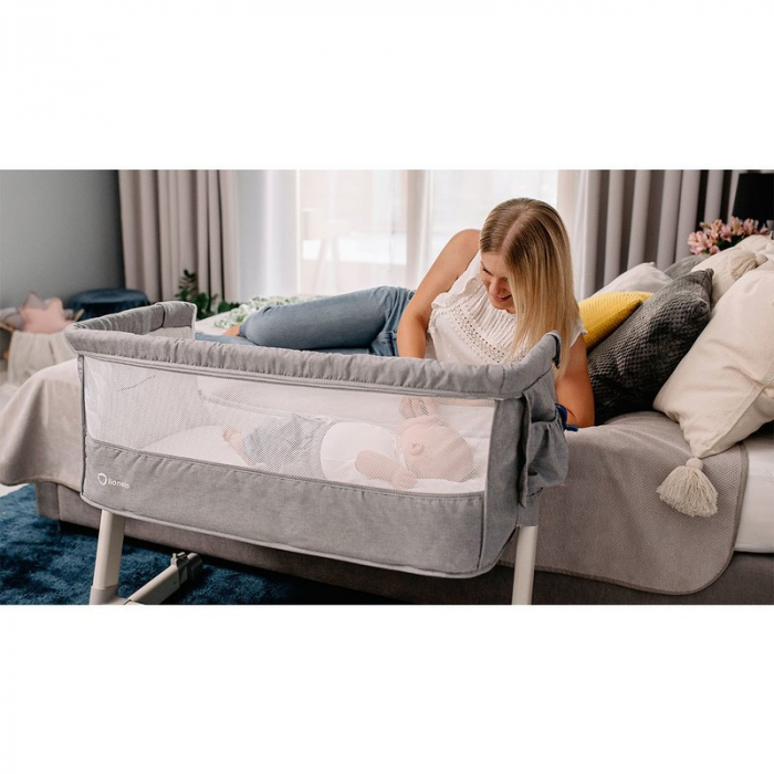 Patut co-sleeper Theo 2 in 1, Dark Grey [32]