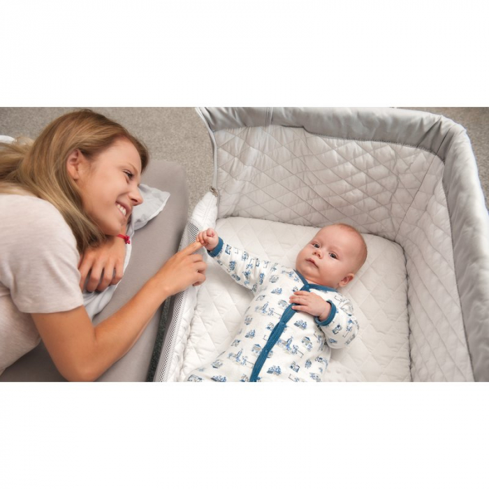 Patut co-sleeper Theo 2 in 1, Dark Grey [22]