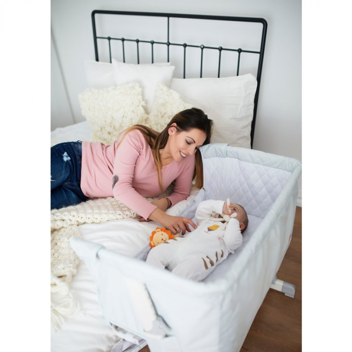 Patut co-sleeper Theo 2 in 1, Dark Grey [9]