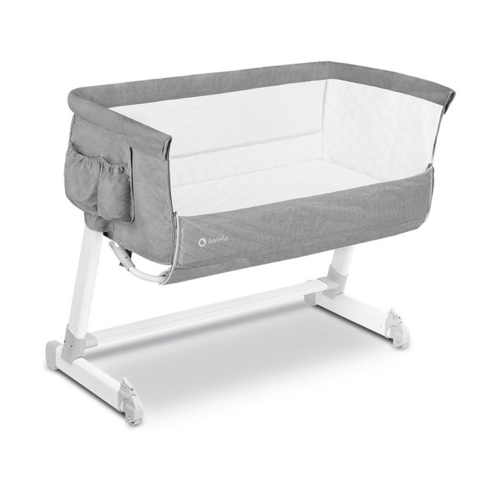 Patut co-sleeper Theo 2 in 1, Grey [3]